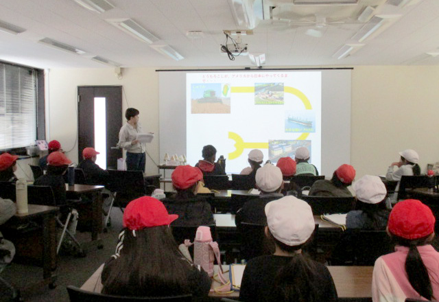 長太小学校工場見学